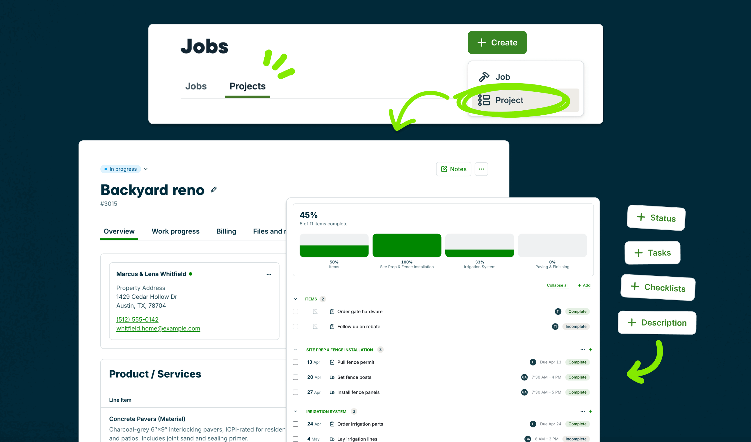 How To Manage Big, Multi-Stage Jobs in Jobber | Home Service Community ...
